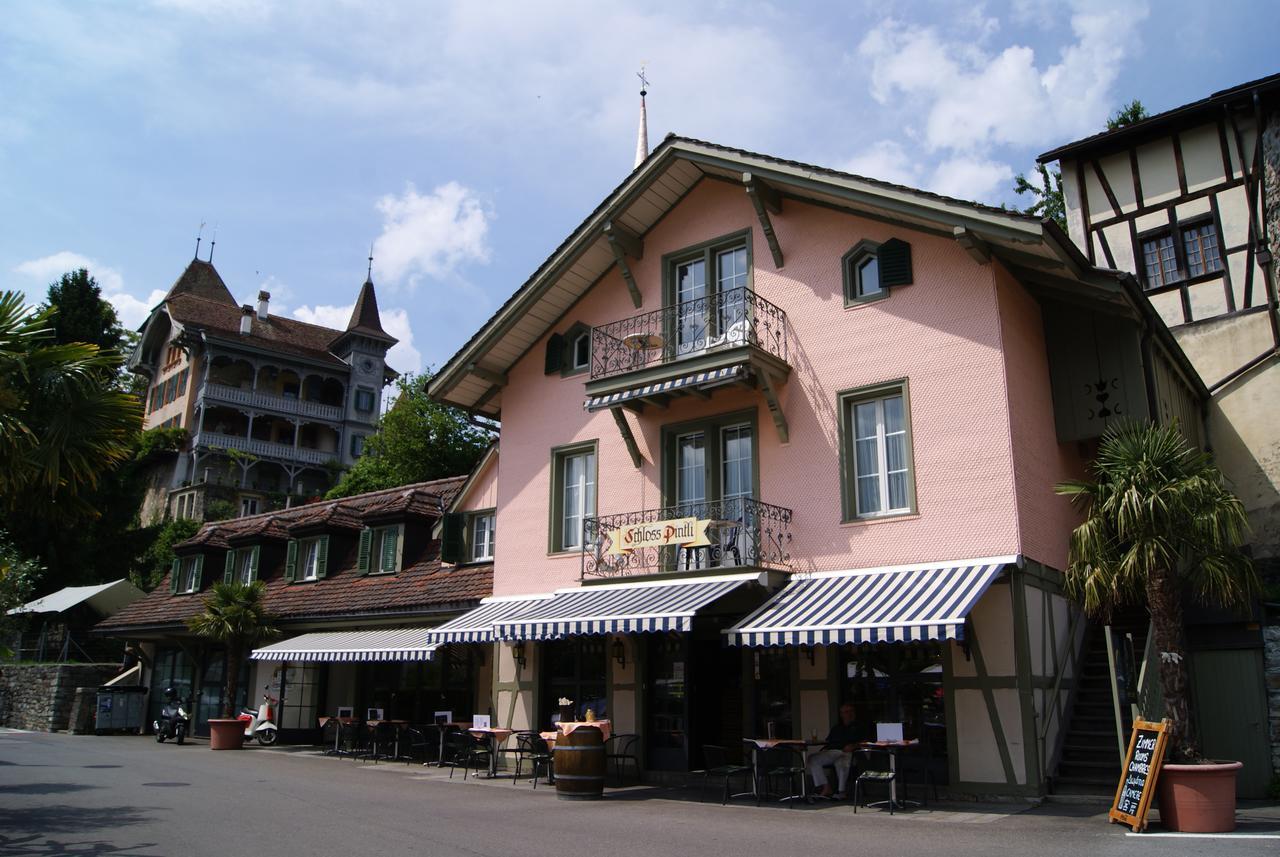 Hotel Schlosspintli Spiez Exterior foto